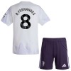Camiseta de fútbol Manchester United B. Fernandes 8 Niño 2ª equipación 2025-26